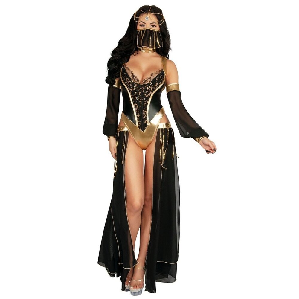 NEW Dark Harem Nights Costume Halloween Medium Retails $111 Broken Chain